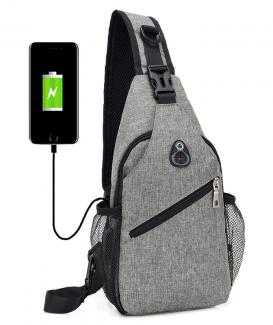 multi-functional USB crossbody bag no. MB1054