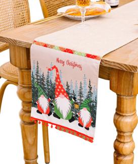 christmas table flag no.LCD1014