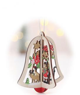 christmas wooden pendant no.LCD1248