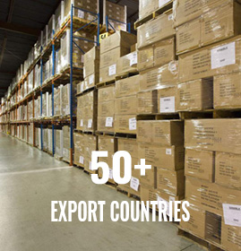 we export more than 50 countries